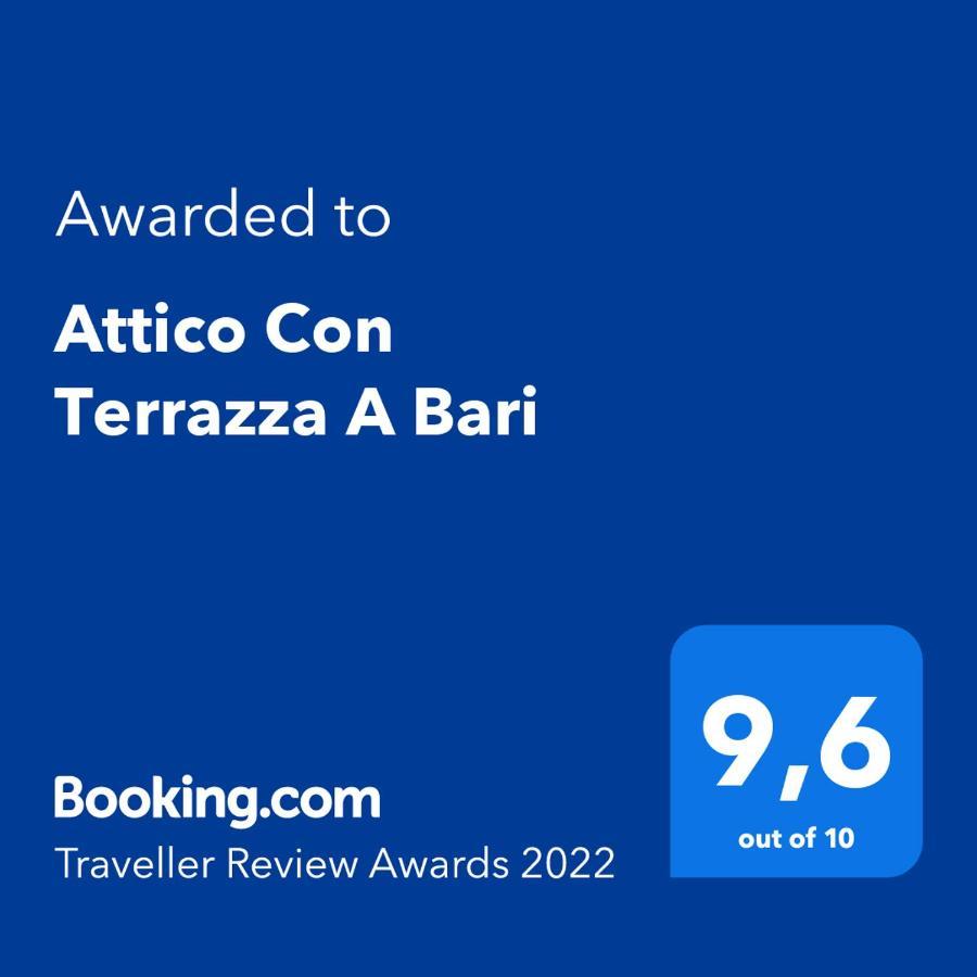 Attico Con Terrazza A Bari Apartment ภายนอก รูปภาพ